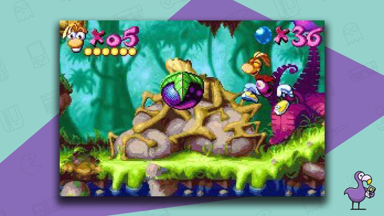 Rayman Advance gameplay
