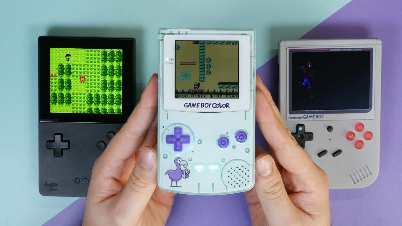 retro dodo gameboy