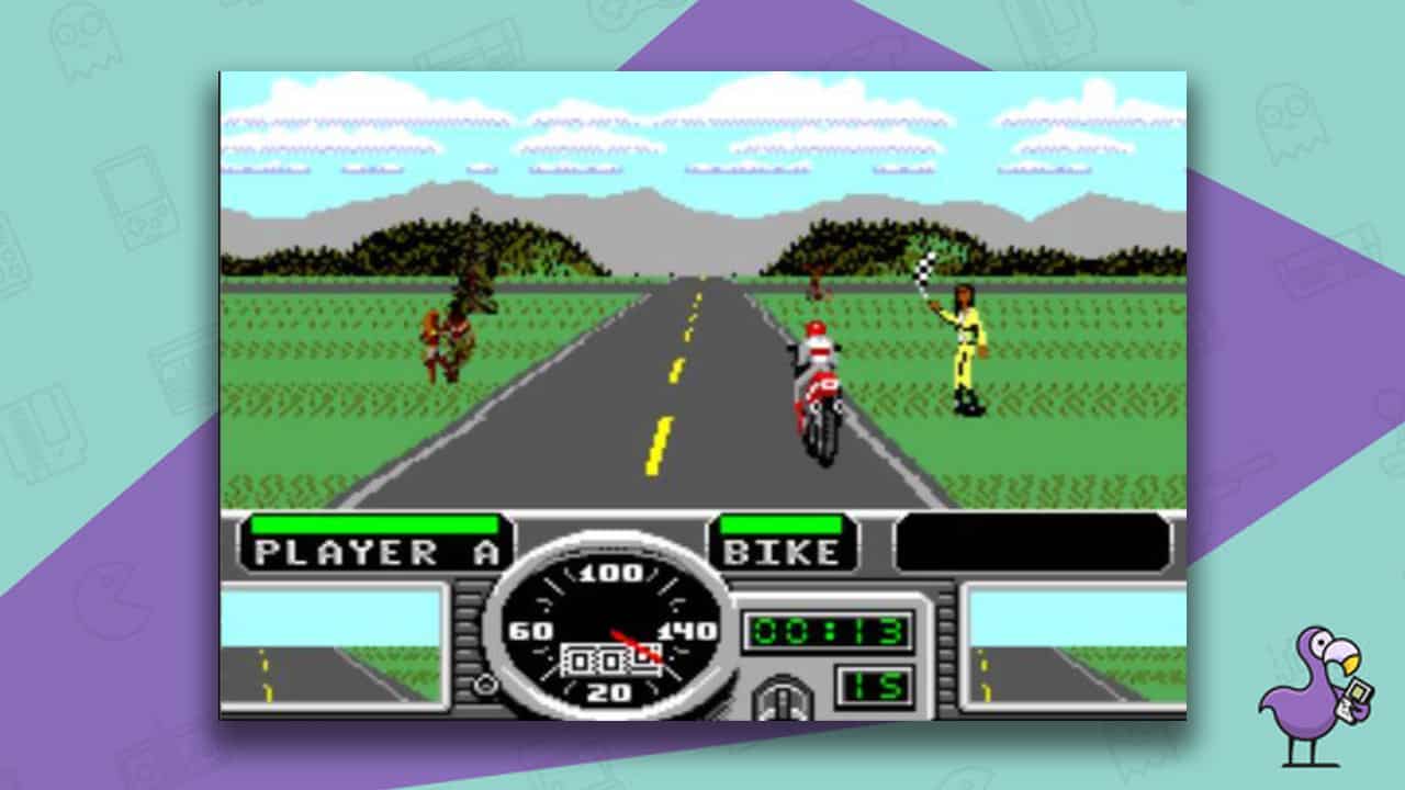 Road Rash gameplay