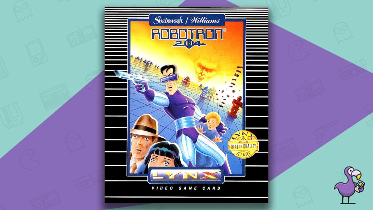 Atari Lynx game case cover art