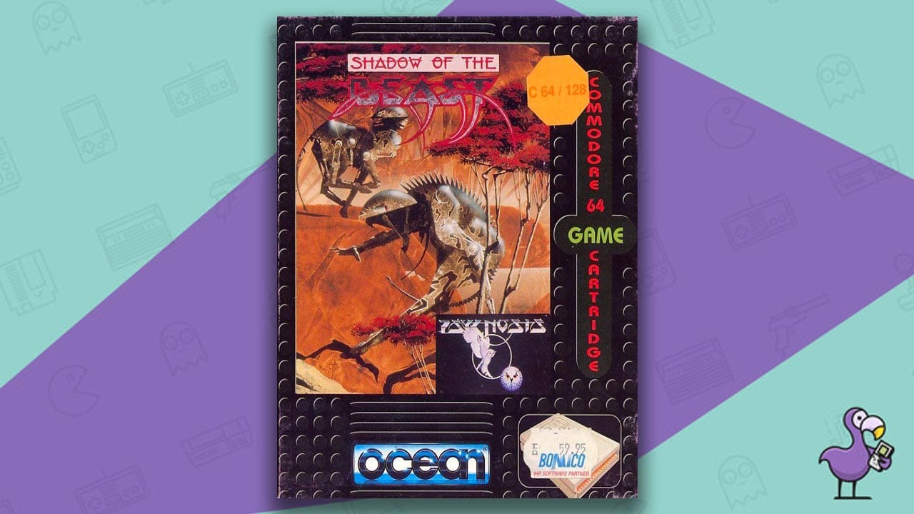 Shadow of the Beast game case cover art