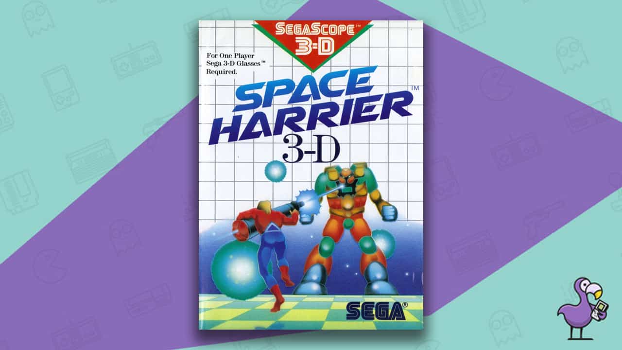 Space Harrier 3D game case