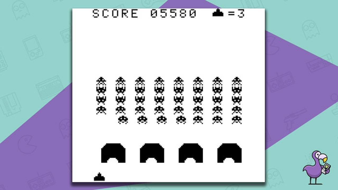 Space Invaders game boy