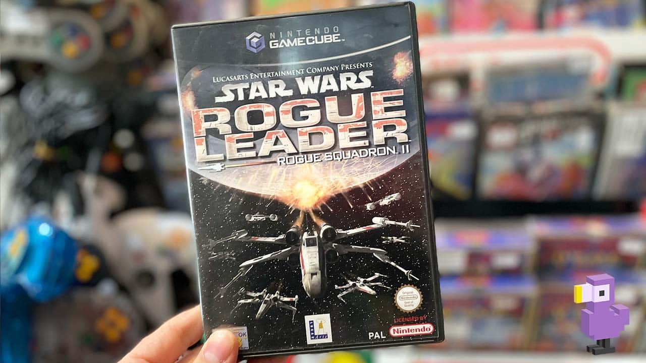 Star Wars Rogue Leader Rogue Squadron 2 Game Case Cover Art