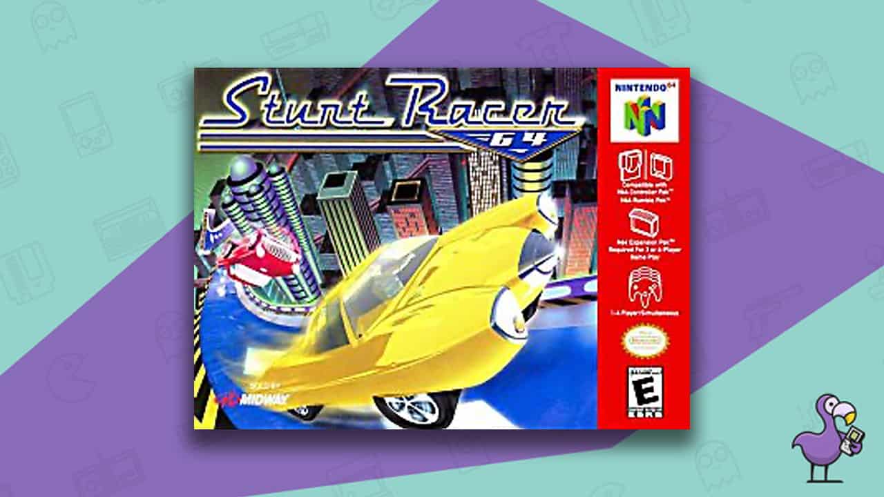 N64 game box for Stunt Racer 64