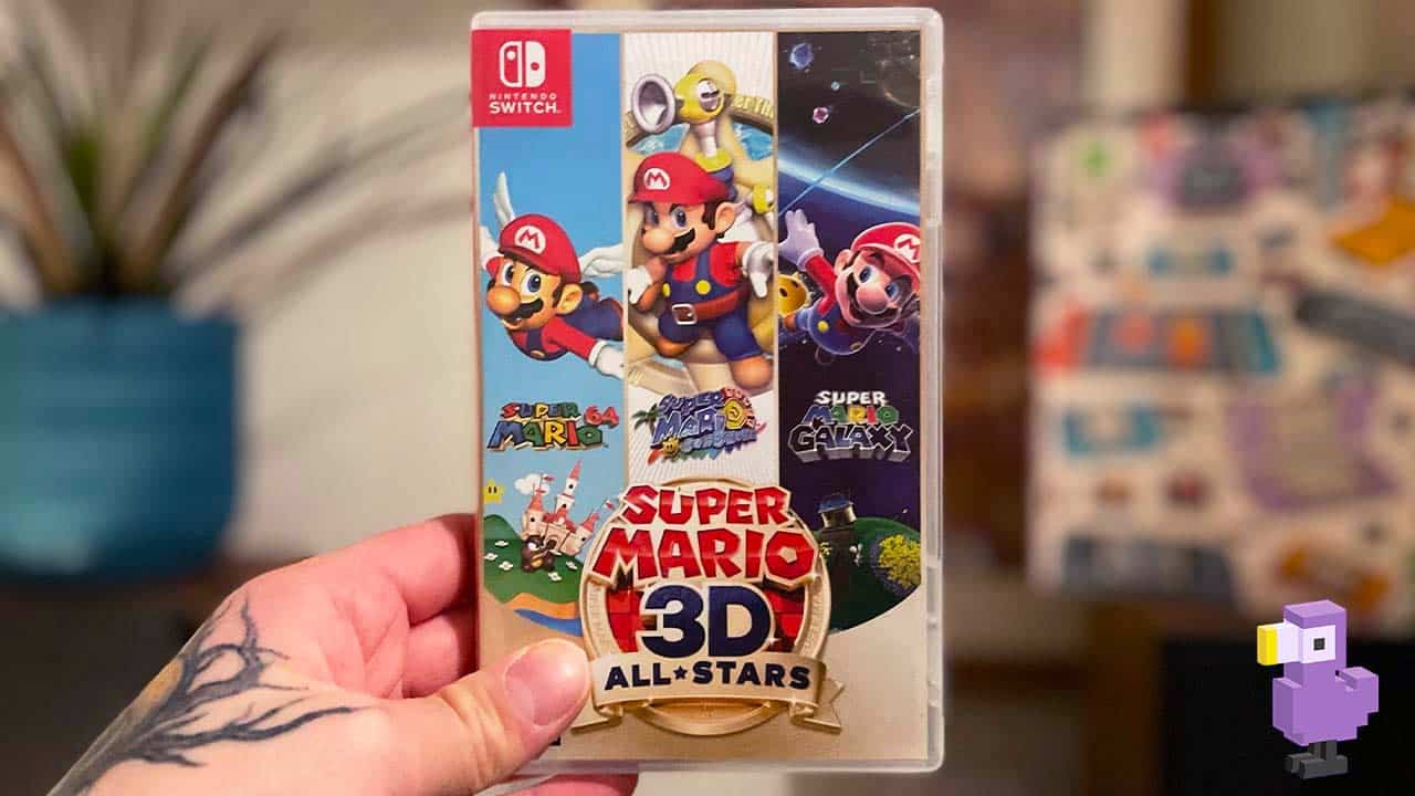 Super Mario 3D All-Stars game case -