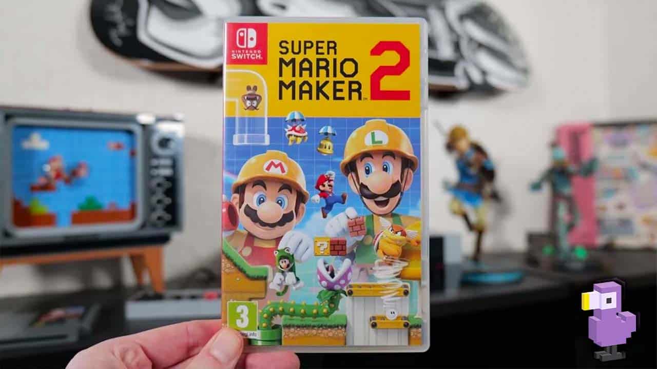Super Mario Maker 2 game case -