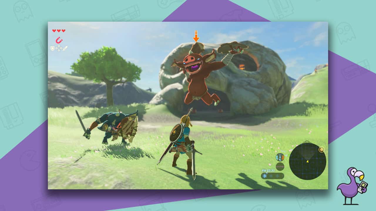 The Legend Of Zelda: Breath Of The Wild gameplay