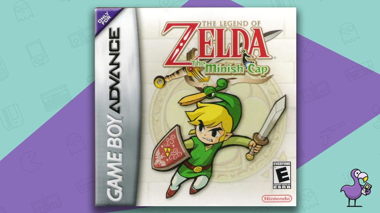 The Legend of Zelda: The Minish Cap game case cover art