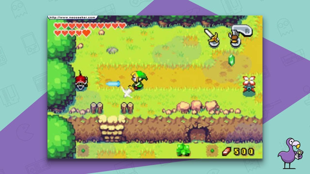 The Legend Of Zelda The Minish Cap gameplay