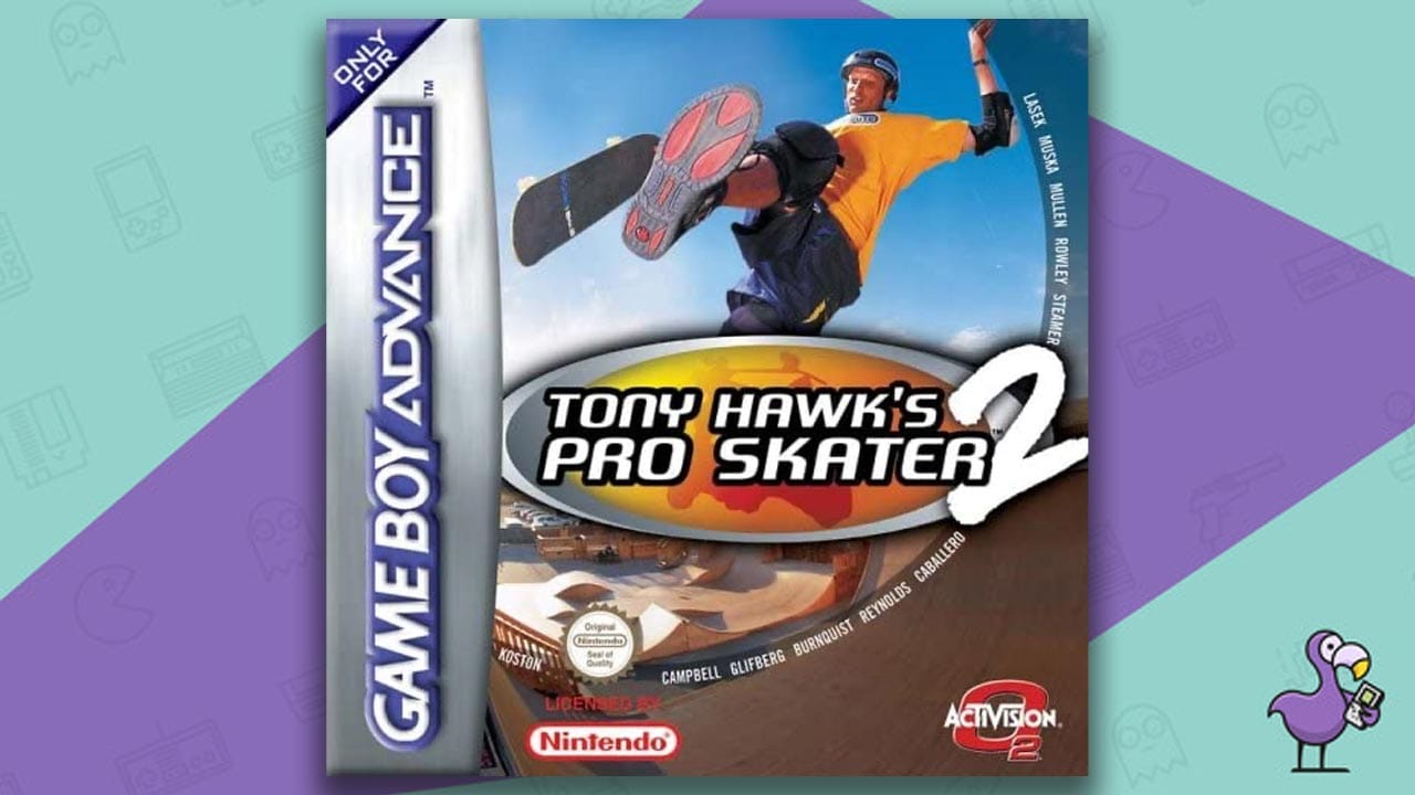 Tony Hawks Pro Skater 2 game case cover art