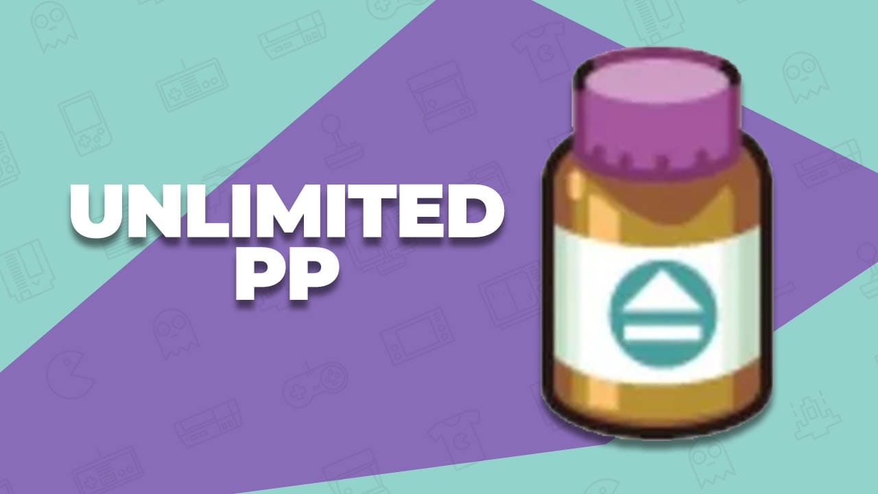 The PP symbol in Pokemon games
