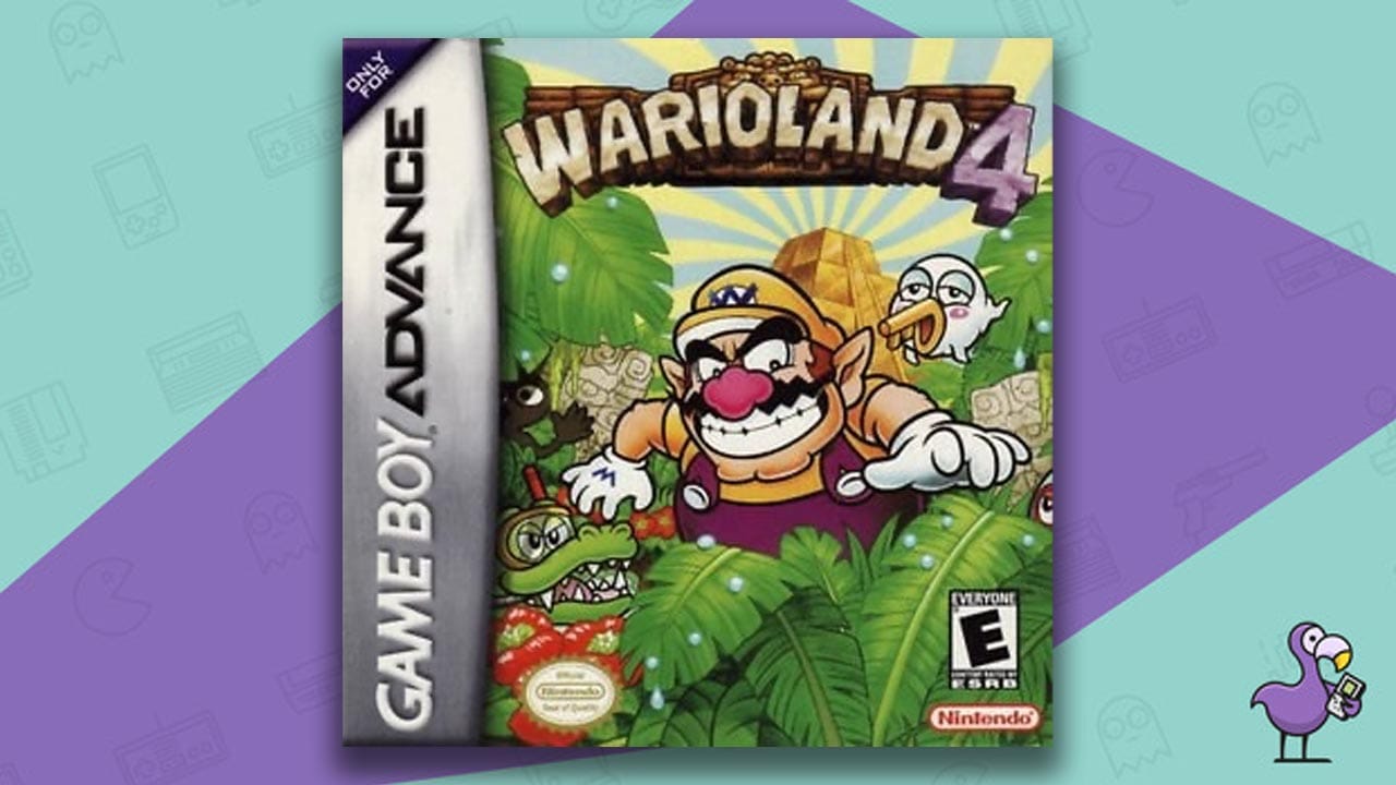 Wario Land 4 game case cover art