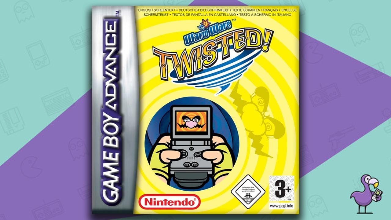 WarioWare Twisted game case cover art