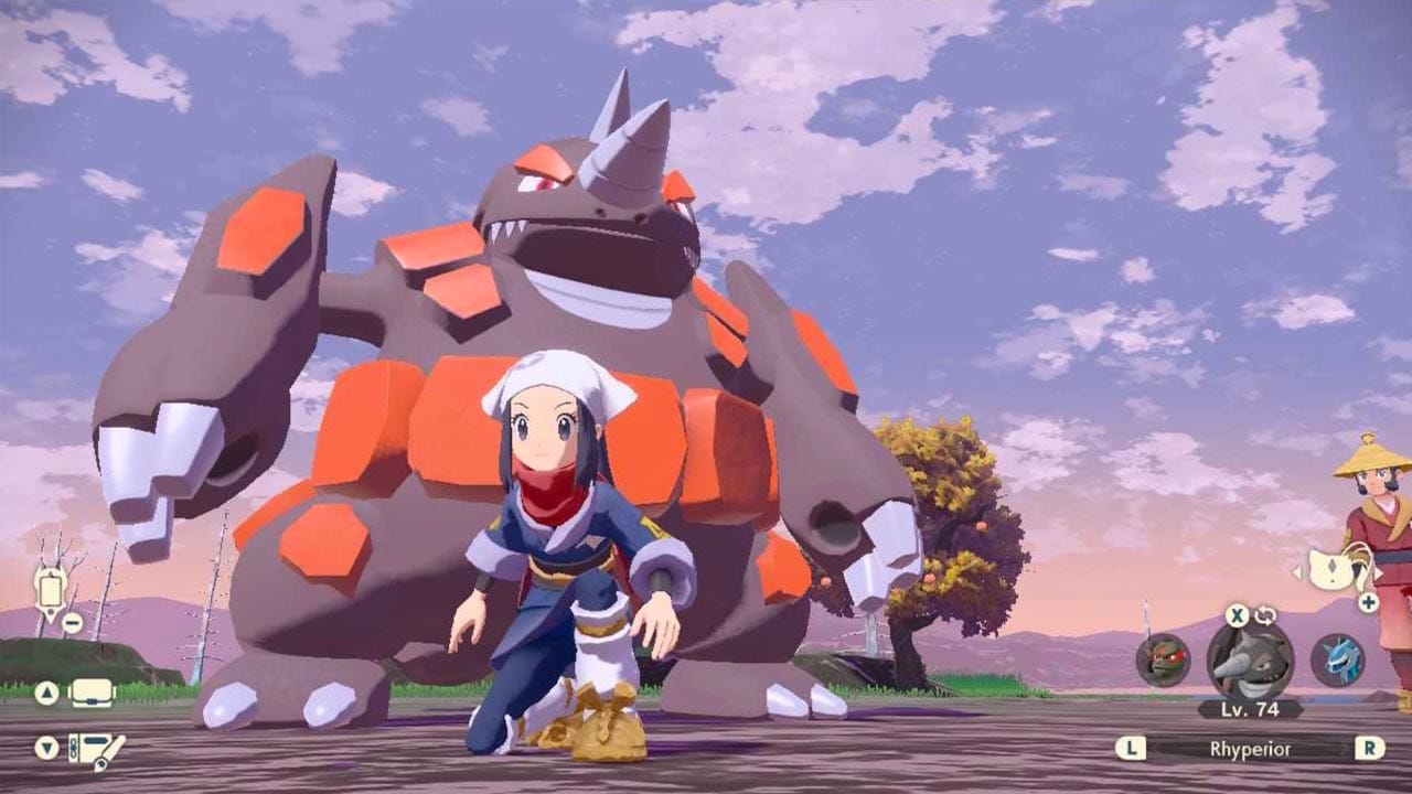 pokemon legends arceus gameplay