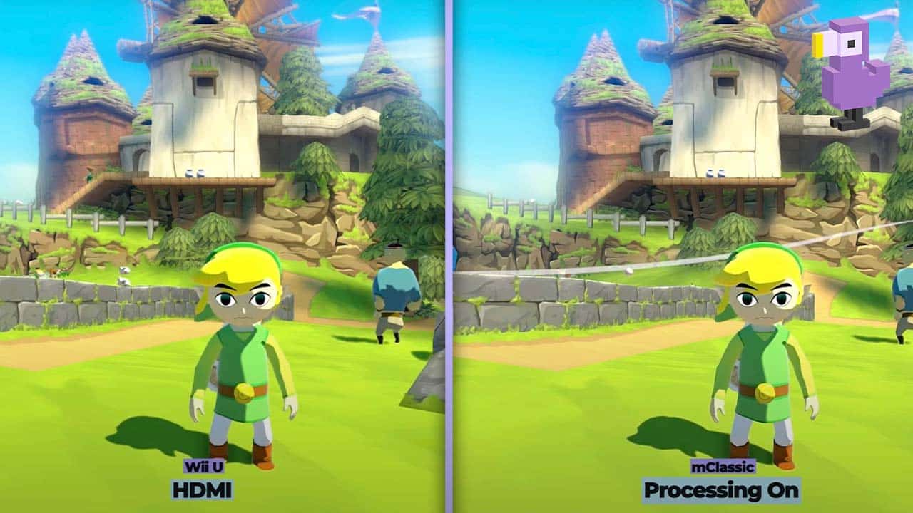 The Wind Waker HD gameplay comparison