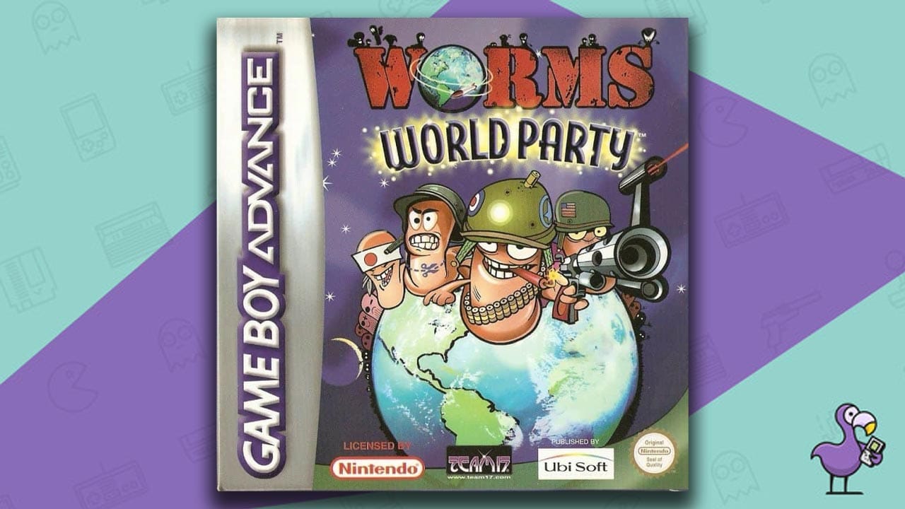 Worms: World Party game case cover art