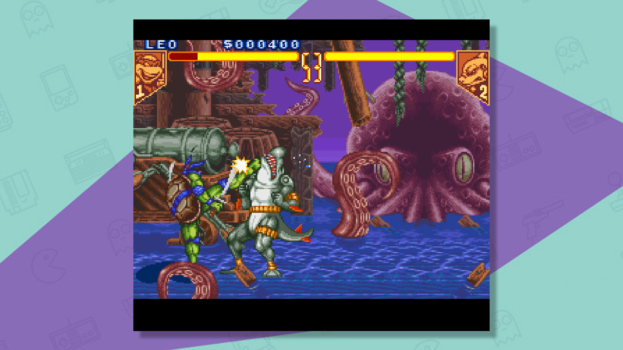 Teenage Mutant Ninja Turtles: Tournament Fighters gameplay