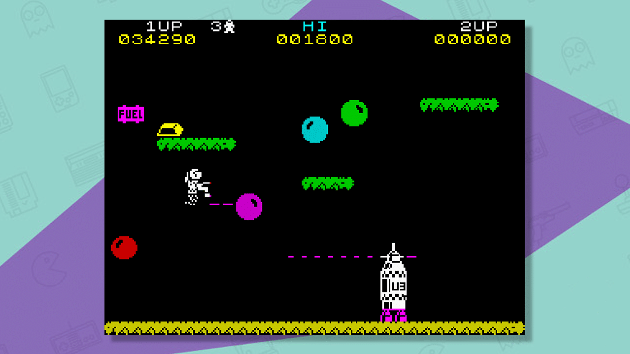 Jetpac gameplay