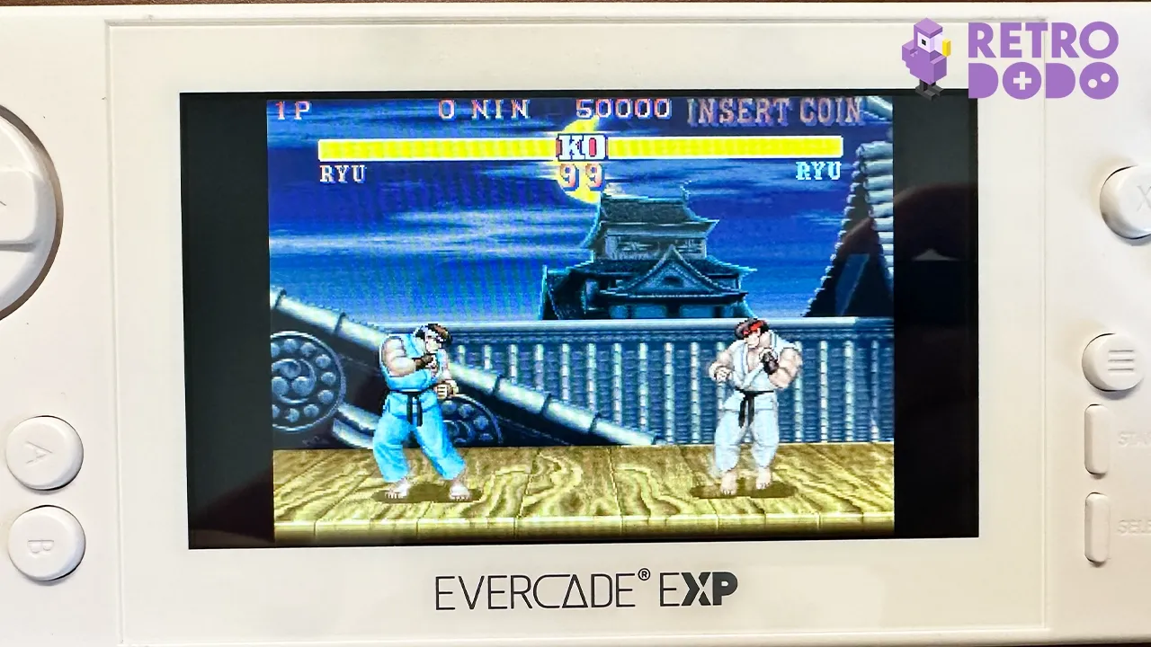 evercade exp screen
