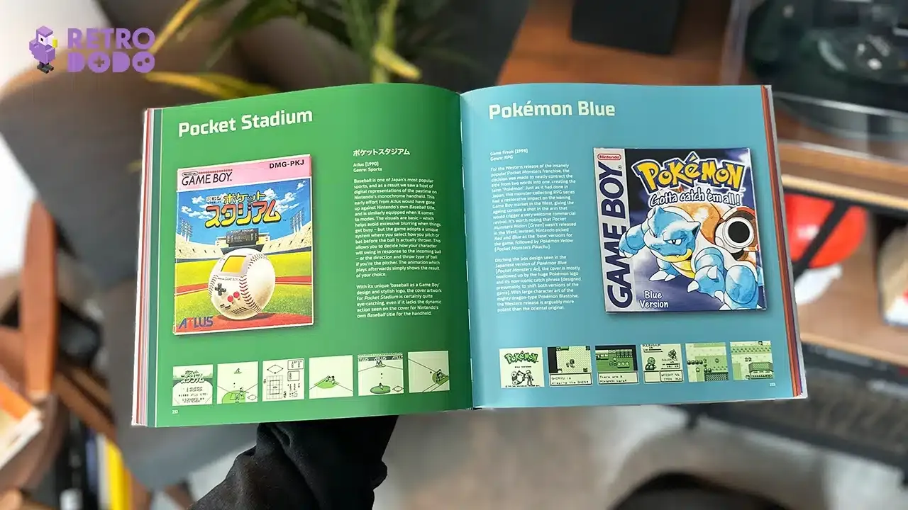 gameboy art book interior