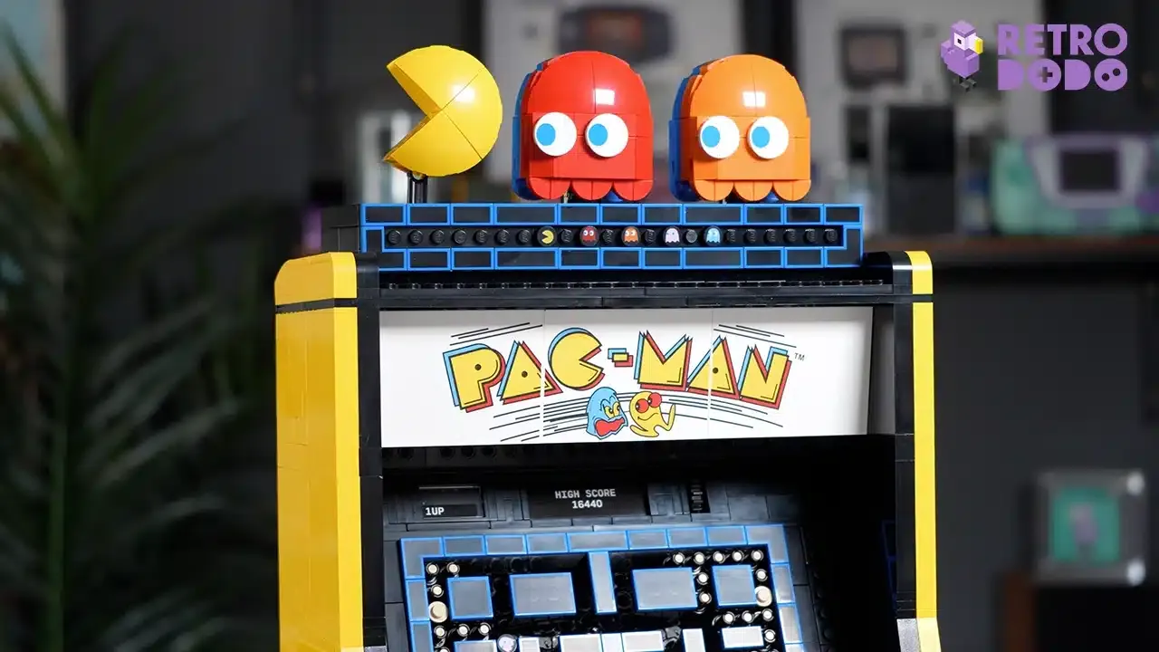 lego pacman arcade top