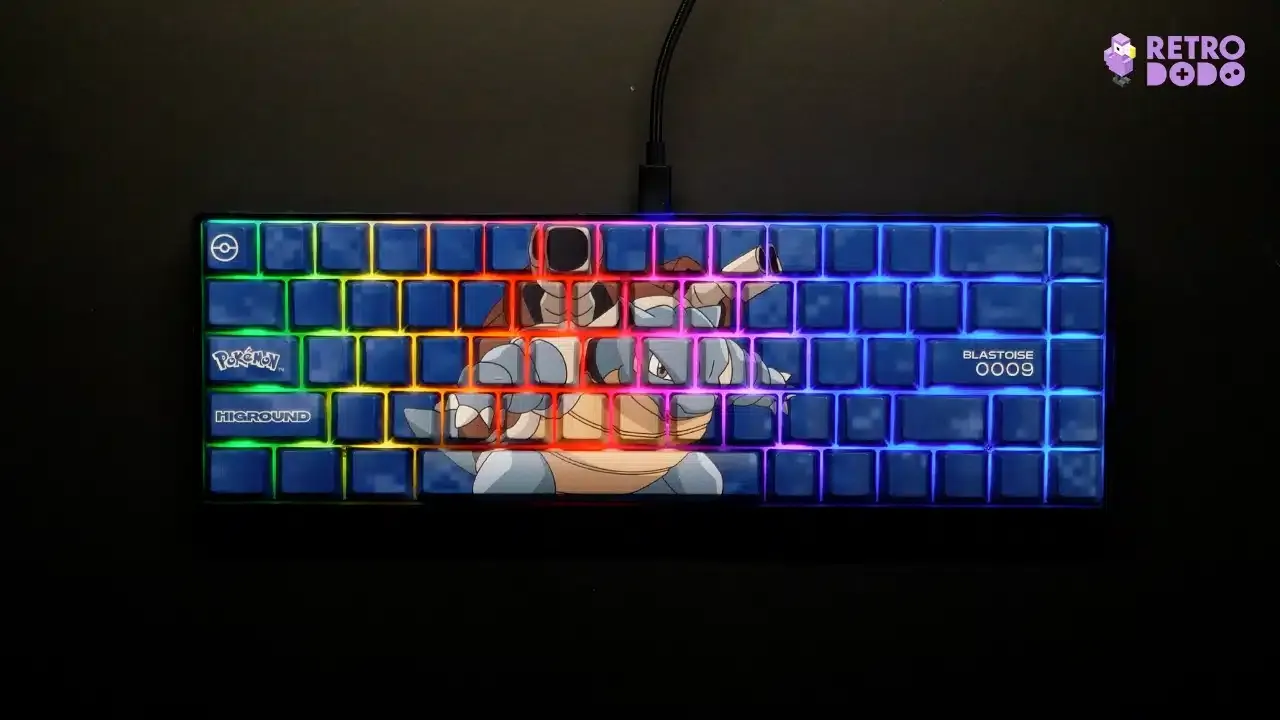 pokemon higround blastoise keyboard glow