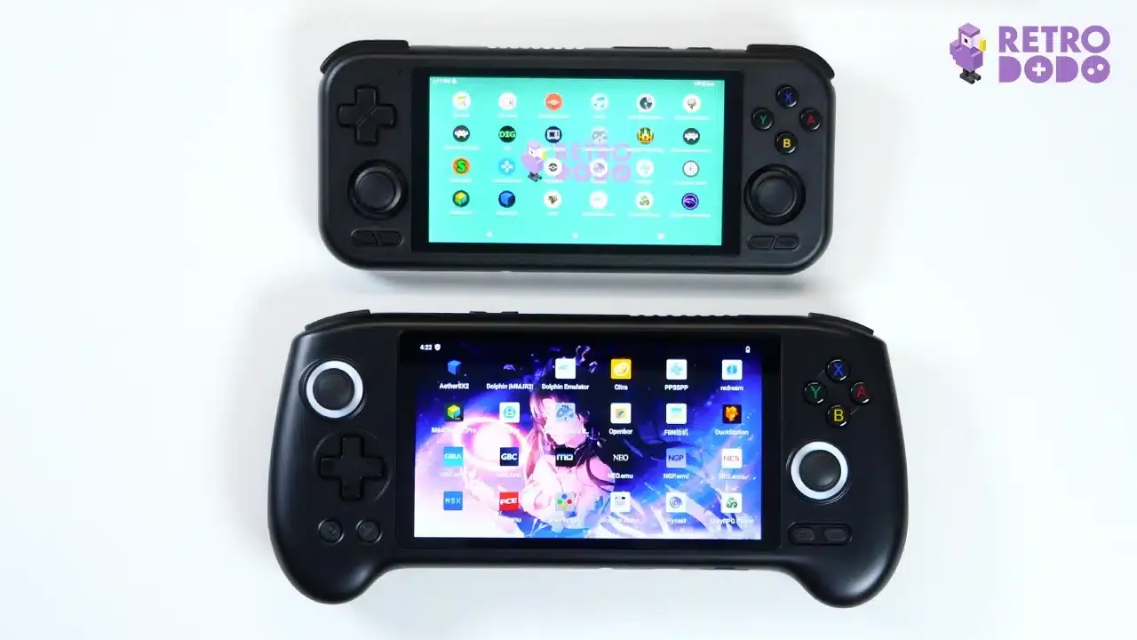 retroid pocket 4 pro vs anbernic rg556