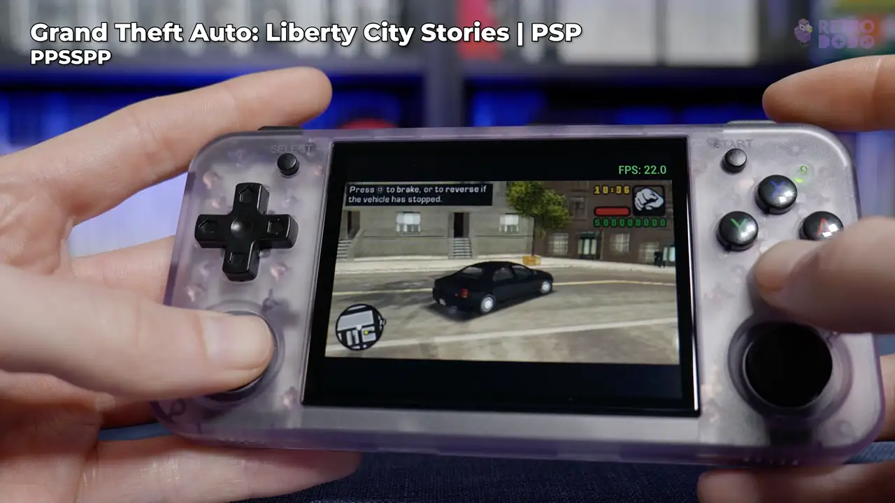 rg35xx h psp gameplay