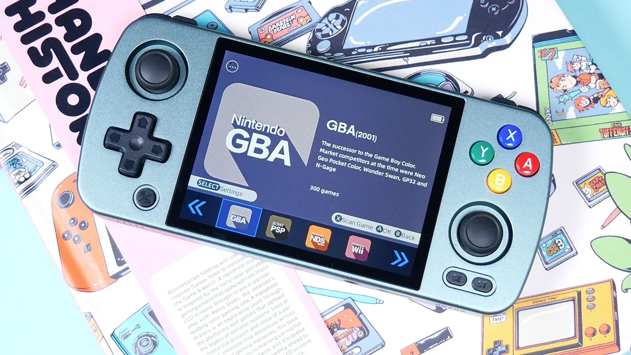 rg405m a handheld history