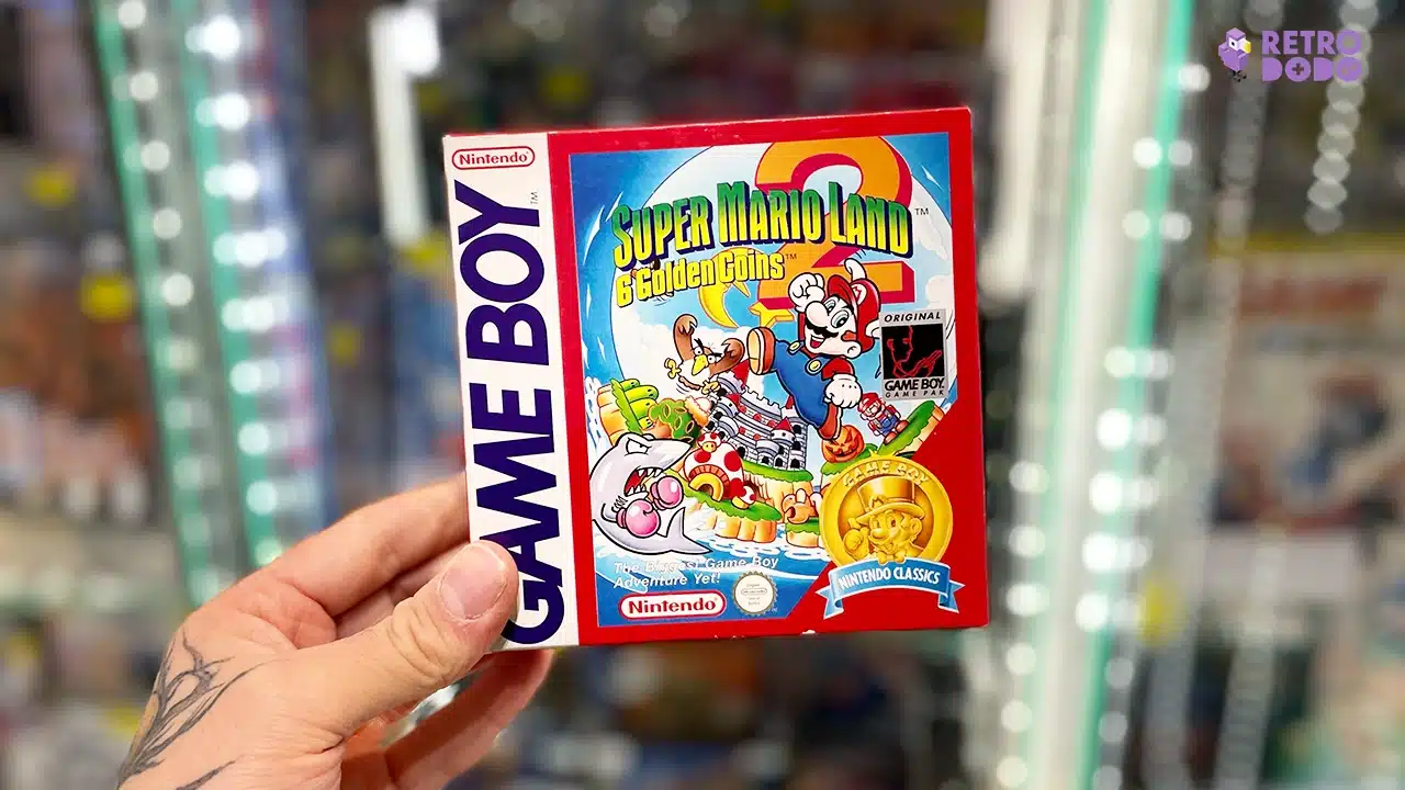 super mario land 2 game boy boxed
